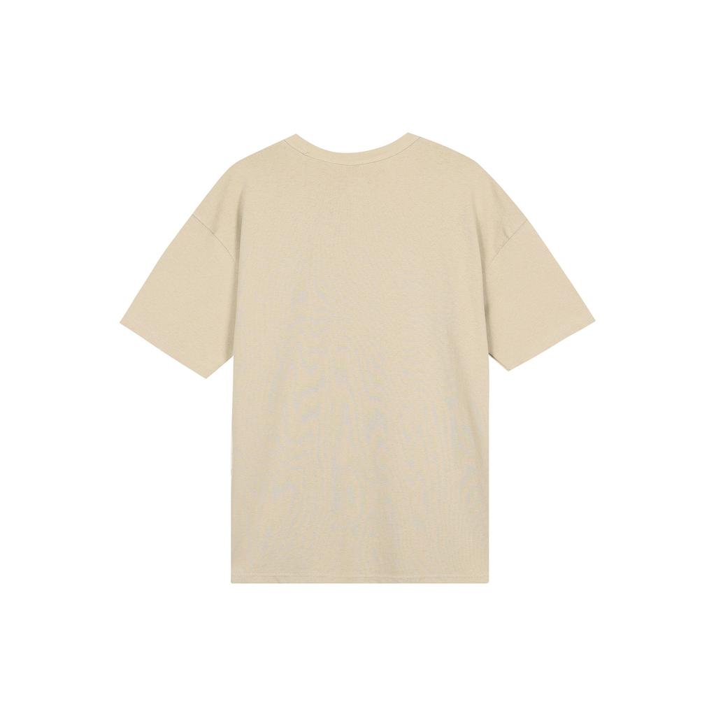 Nike Сплошной цвет с карманом и круглым вырезом, свободная футболка с короткими рукавами, мужские топы, коричневый DQ9296-206