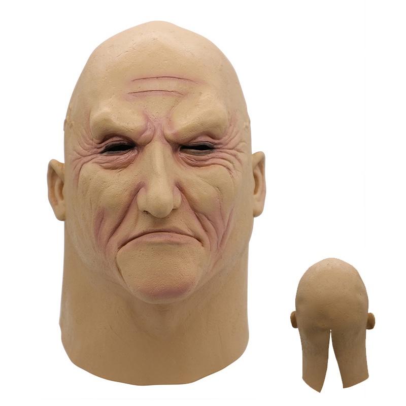 Реалистичная латексная маска человека для Хэллоуина с мягким удобным носимым дизайном