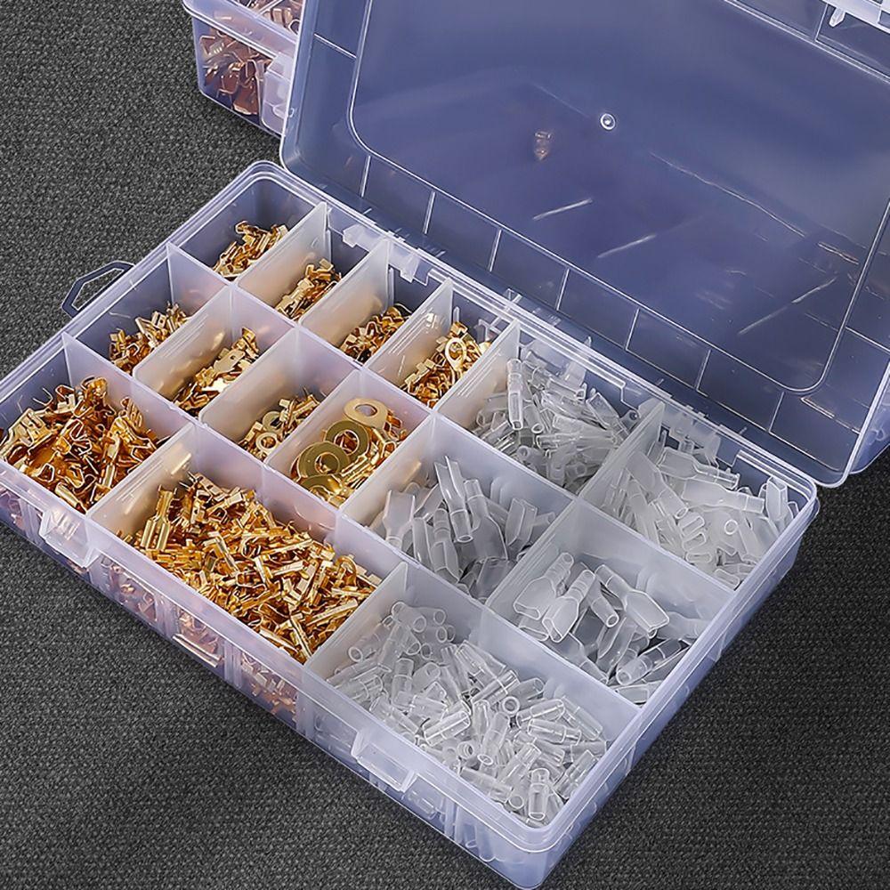 Изолирующий обжимной клеммник Золотой Серебряный Проводной соединитель Изолирующие гильзы Стыковочный клеммник