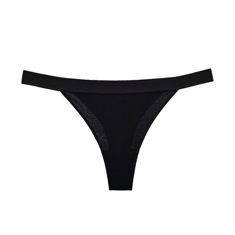 Разноцветные базовые сексуальные трусы из чистого хлопка для женщин, удобное и дышащее нижнее белье с половиной ягодиц