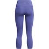 Under Armour Meridian Slim Fit Solid Color Elastic Waist Mid Rise Nine Point Sports Pants Women Pants Carbon-Blue 1382525-561