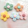 Five-Petal Flower Resin Accessories for DIY Phone Case, Cup, and Car Decor.