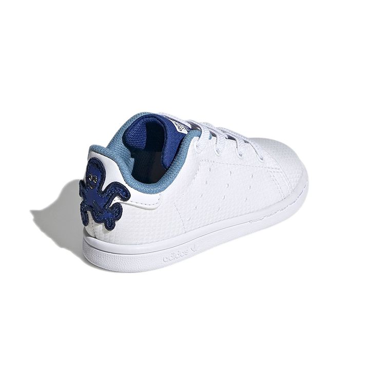 adidas Stan Smith Primeblue Infant Octopus Детские кроссовки White Cloud-White Royal-Blue FX6005