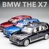 1:32 BMW X7 SUV Alloy Model Car Toy Diecasts Casting Pull Back Sound and Light Car Toys For Children