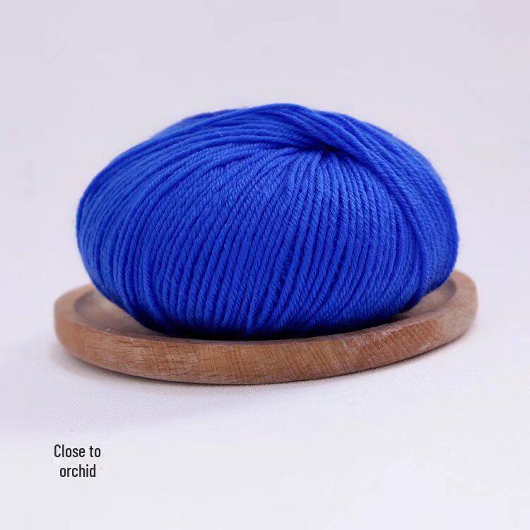 Клубок акриловой пряжи для вязания свитеров, крючков, обуви, тапочек, изделий ручной работы.