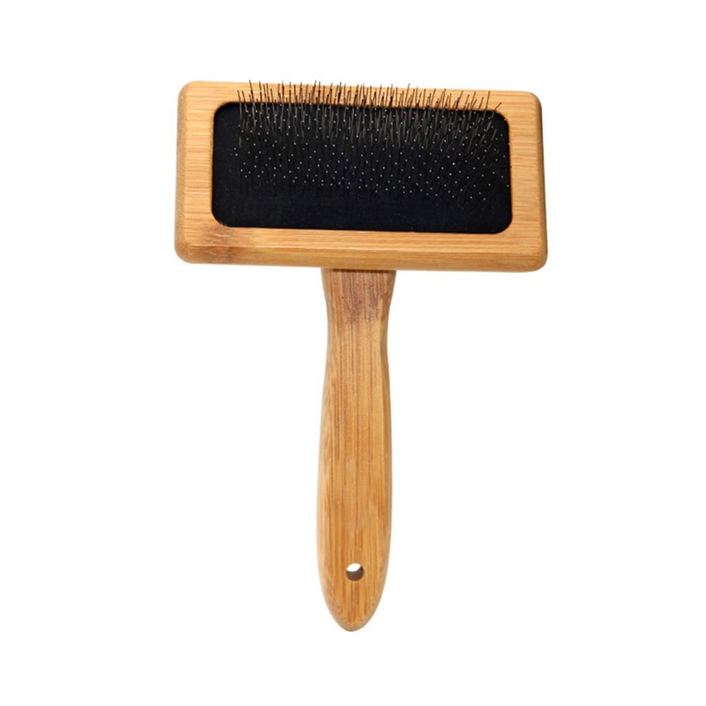 BrushPet Grooming Deshedding Hair Remover Stainless Steel Cleaning Brush Carpet Tassel Brush Pet Supplies Dog Hair Comb