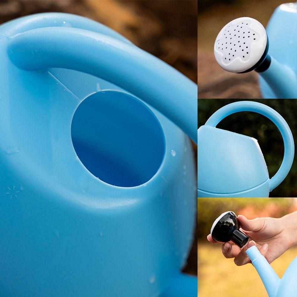 Главная Лейка Пластиковый горшок для распыления воды Винтажный цветочный чайник для детей