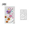 Decorative Seasonal Ornaments Halloween Ghost/Skeleton Static Window Clings, PVC Waterproof Glass Stickers, Creative Gifts Removable Decals