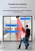 Infrared Sensor Doorbell with Customizable Voice Welcome & Remote Control