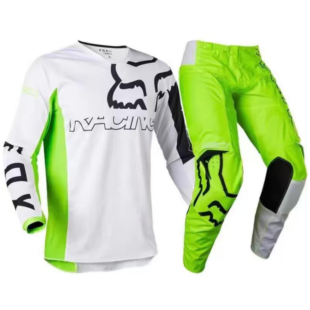 FOX Костюм для горного велосипеда, для даунхилла, для езды по бездорожью, мотоциклетная экипировка, гоночный костюм