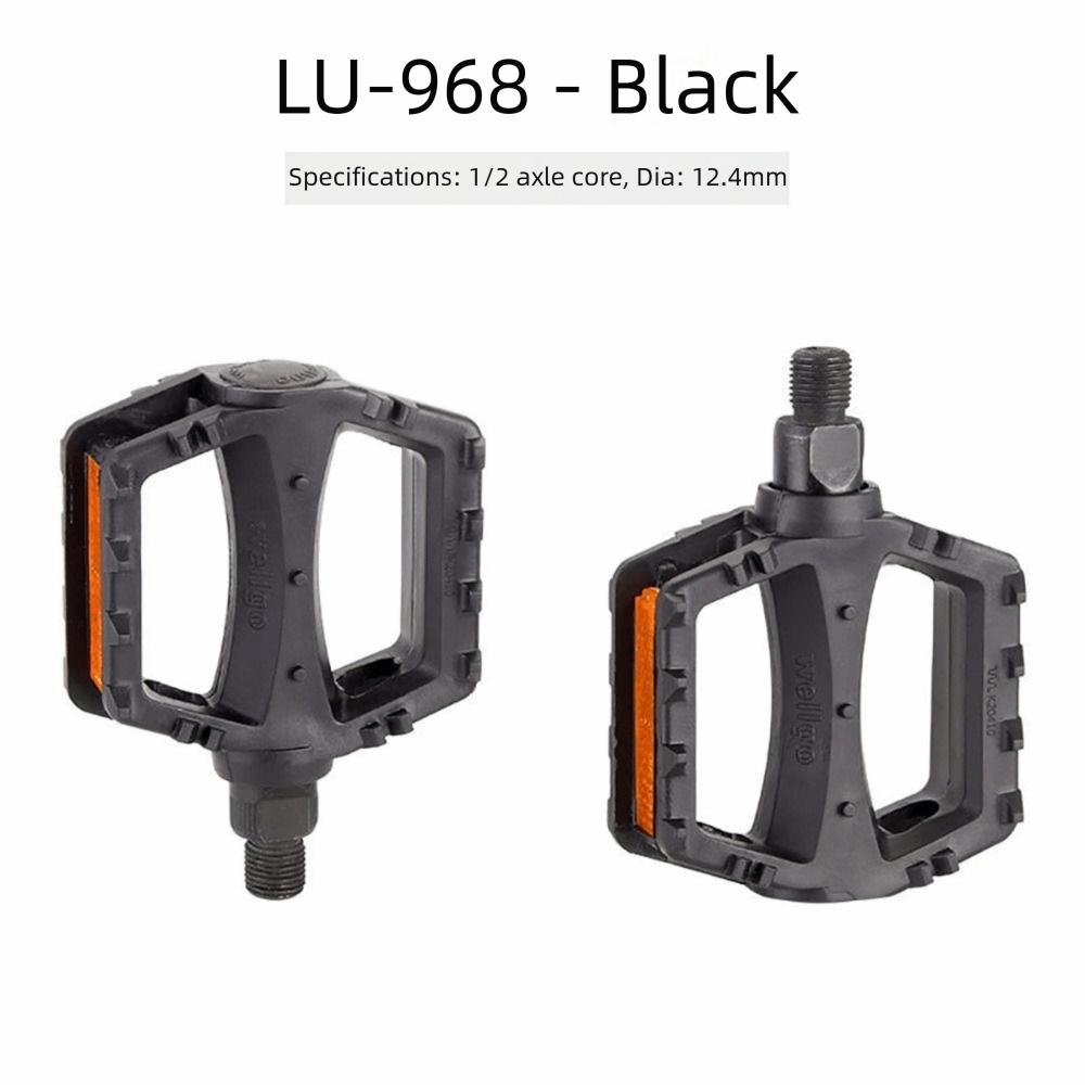 1 Pair Anti-slip Bicycle Pedals 1/2 Axis Foot Plat High Quality Bike Pedal MTB Road Bike