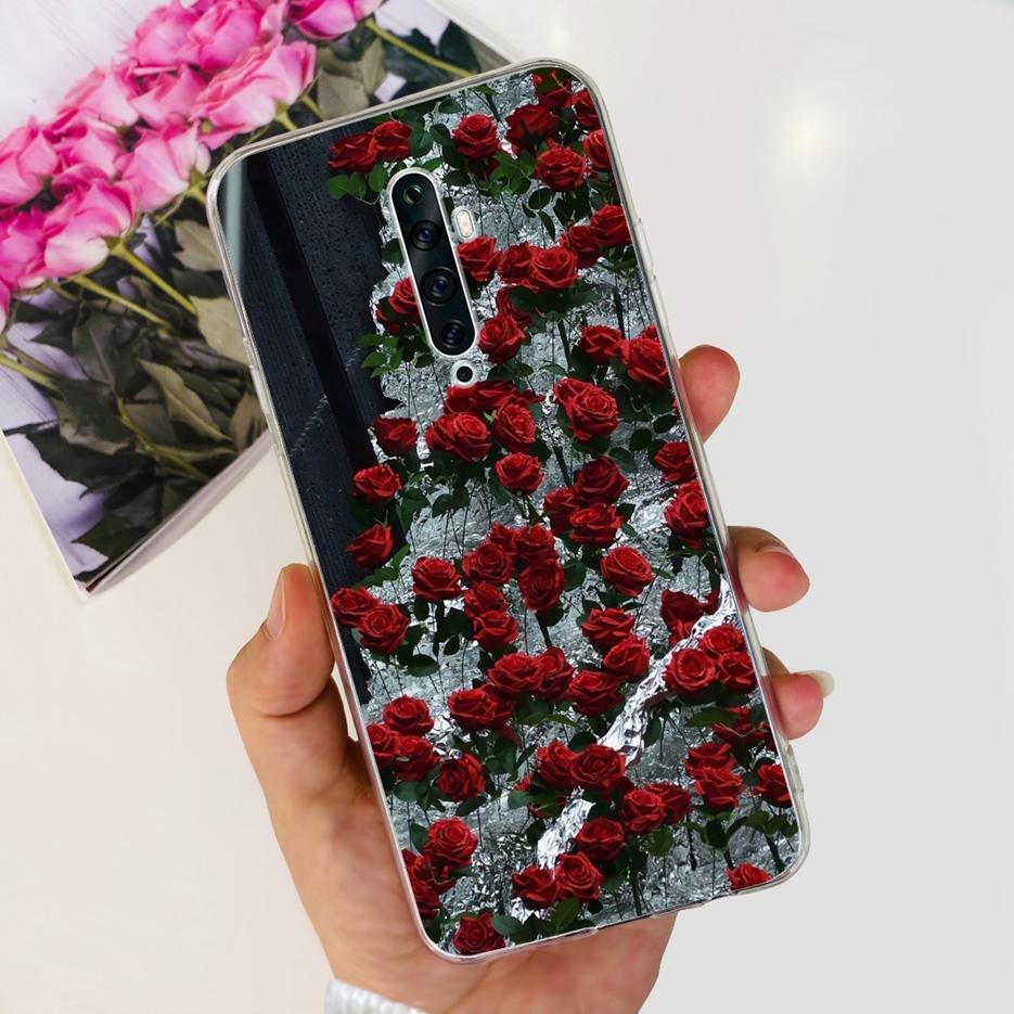 Чехол для Oppo Reno 2 2F 2Z Роскошный Расписной Чехол Прозрачный Силиконовый Чехол для Телефона Для Oppo Reno2 F Reno 2Z Reno2 Reno2F Reno2Z Мягкие Чехлы