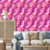 Ink purple, powder pink and pink wallpaper for living room and bedroom 50x1000