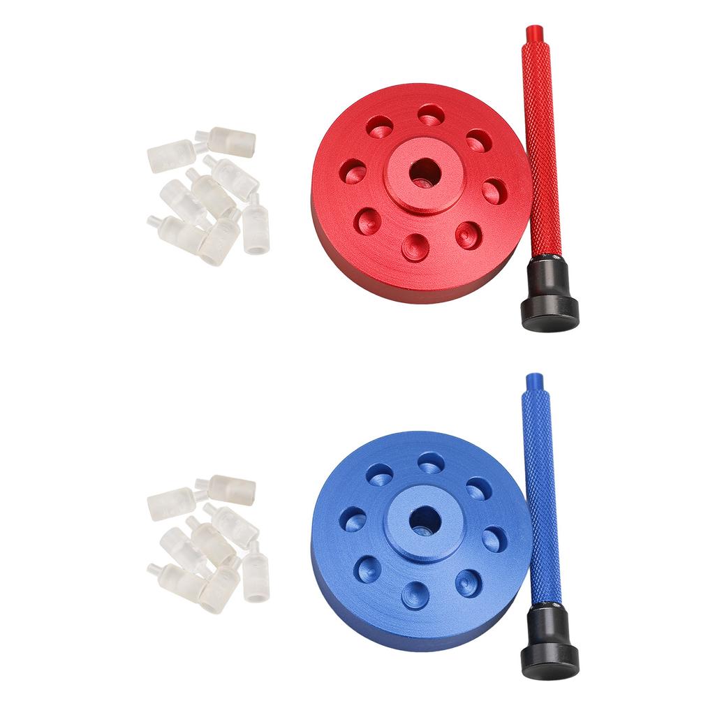 Watch Hands Fitting Setting Presser Pusher Setter with 8 Tips Metal Watch Needle Holder Watch Repair