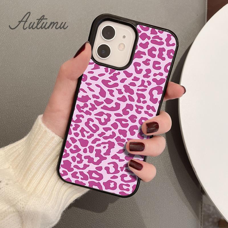 Чехол для телефона с леопардовым принтом гепарда для iPhone 11 12 13 14 Pro Max mini X XR XS SE 2020 6S 7 8 Plus Galaxy S21 S22