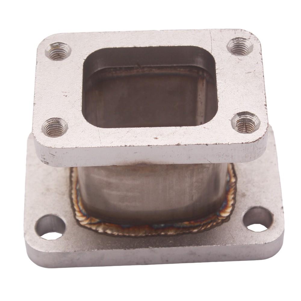 Stainless Steel Turbocharger Exhaust Adapter Flange Turbo Wastegate Flange for T25 T2 to T3