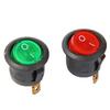 12V Dc 20A 20Mm Hole Fit Illuminated Signal Light Round Electronic Spst Switch