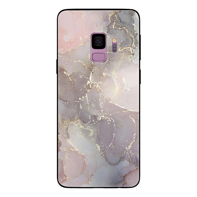 Чехол для Samsung Galaxy S9 Plus SM-G965F G965 S9Plus Мраморный Рисунок Мягкий Матовый Силиконовый Задний Чехол для Samsung S9 S9+ Полный Чехол