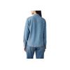 Серия Levis Linen And Denim Простая Удобная Универсальная Джинсовая Рубашка с Острым Воротником и Длинным Рукавом Женские рубашки Средне-Синий 16786-0105