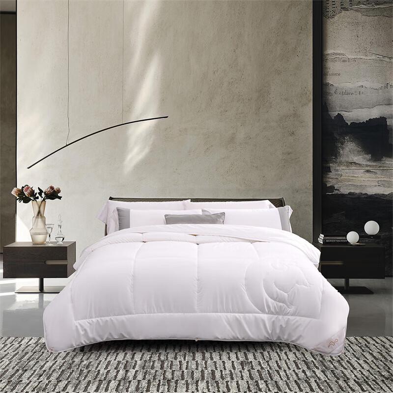 Mercury Home Textiles All-Season Antibacterial Australian Wool Quilt