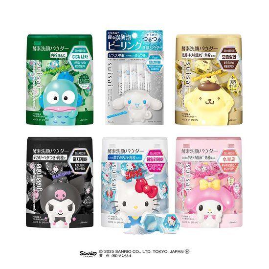 suisai Beauty Clear Powder Wash Коллаборация с Sanrio 6 Цветов на выбор