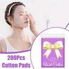 200 Pieces Stretchable Cotton Pad Elastic Disposable Makeup Cleaning Cotton Pad Makeup Moisturi U5W6
