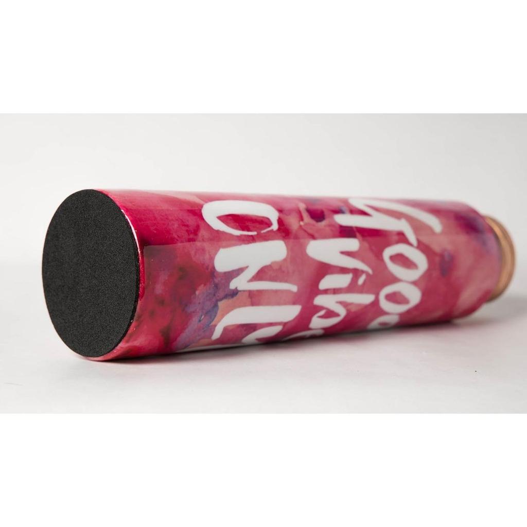 Good Vibes Only Multicolour Designer Printed 100% Pure Copper Bottle 1 Litre | Beautiful Bottle