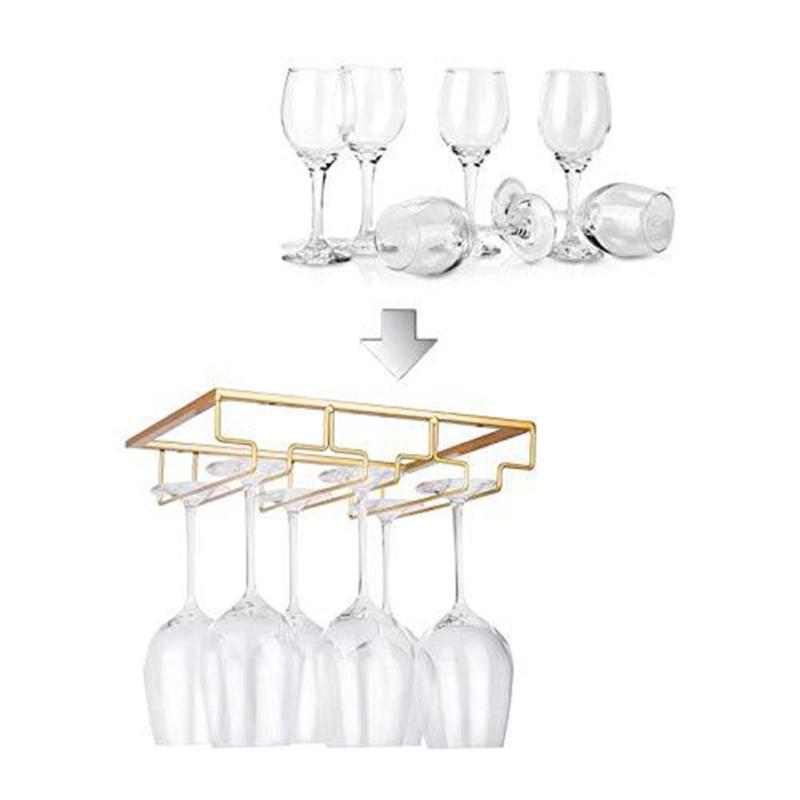Подвесной держатель для бокалов, многофункциональный органайзер для бокалов с 3 слотами для ресторанов, баров