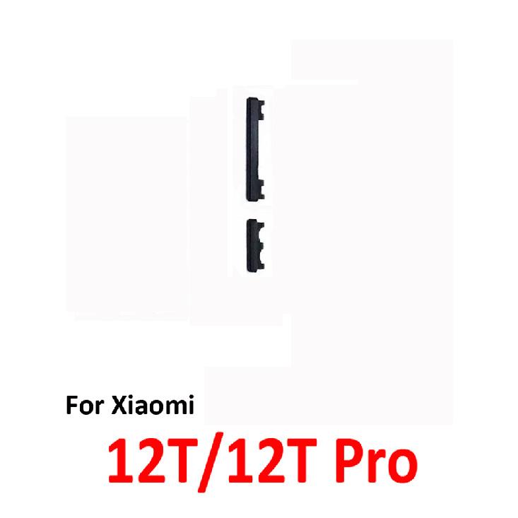 Phone Power Volume Button For Xiaomi MI 12T Pro New On Off Up Down Key Internal Flex Cable Repair Part For Xiaomi 12T 5