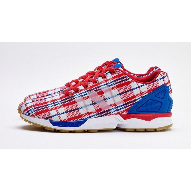 adidas ZX Flux ' ' (унисекс) Цветные / Белые / Синие Повседневная Обувь S78096