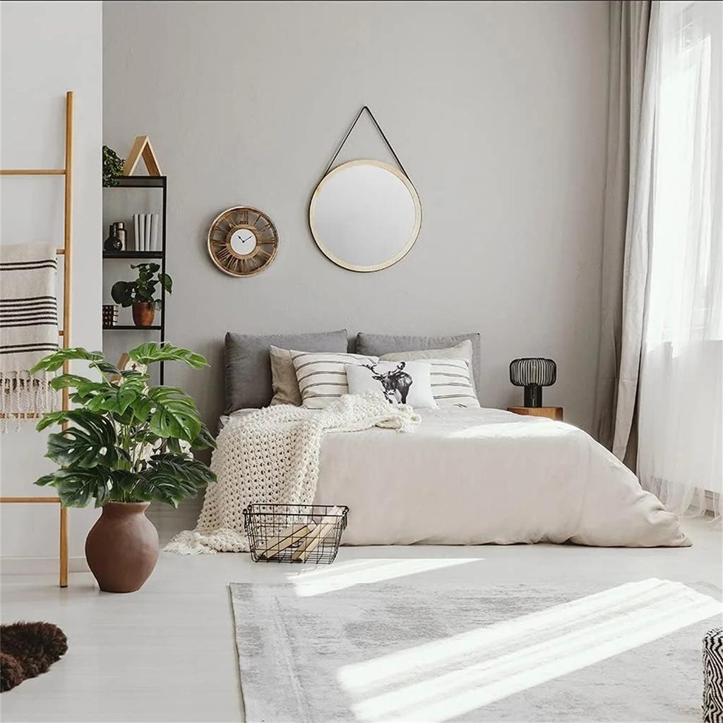 Искусственное дерево Черепашье растение Комнатное растение, Украшения для интерьера гостиной Большая искусственная зеленая растение Бонсай