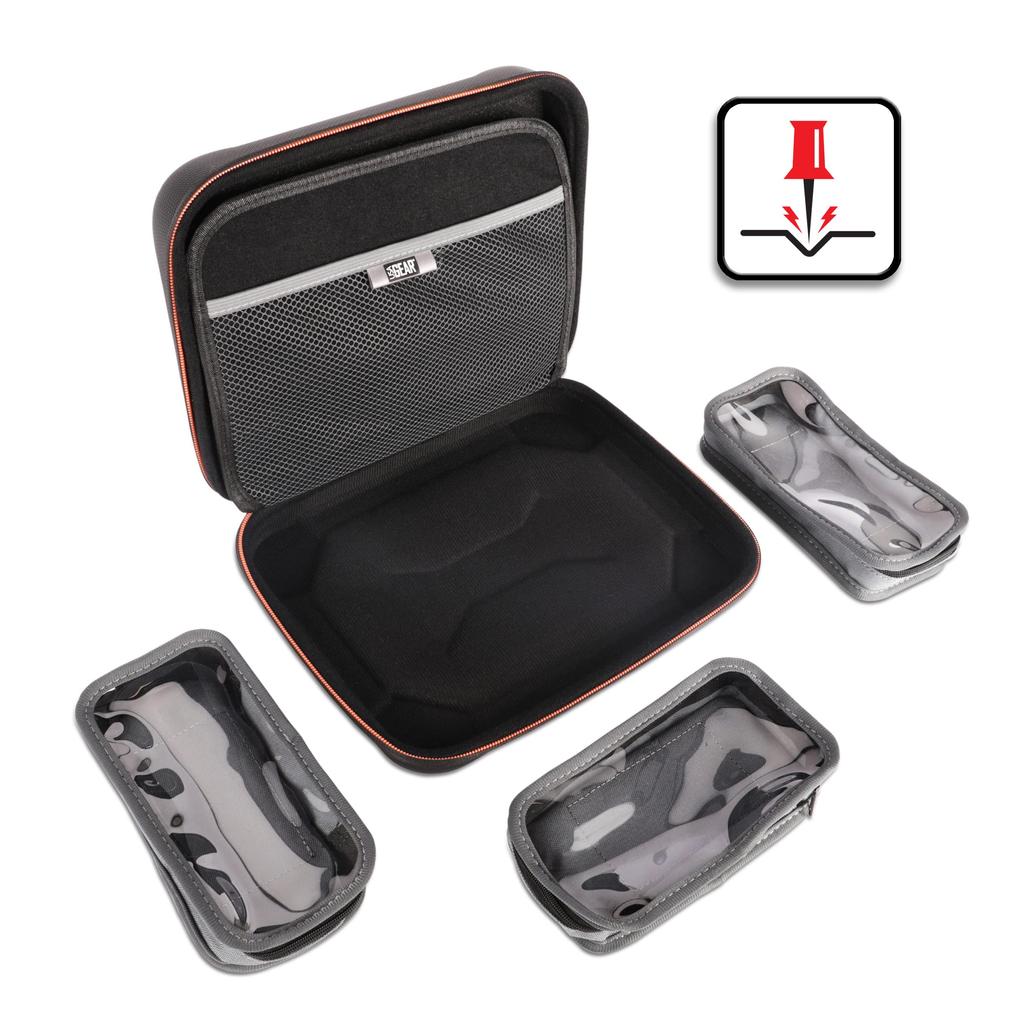 USA GEAR XL Shell Dart Case Dart Carrying Case for Darts Dart Tips Dart Shafts Dart Flights Other Dart Accessories Compatible with Soft Tip Darts and