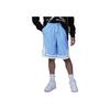 Contrast Breathable Lace-up Casual Sports Shorts Kids Bottoms Blue DR8097-412