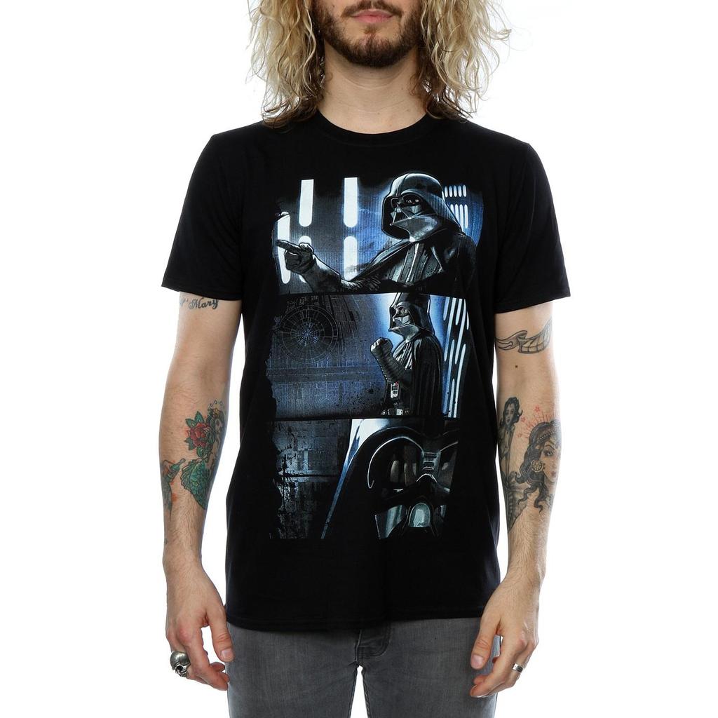 Star Wars Mens Rogue One Darth Vader Comic Strip T-Shirt