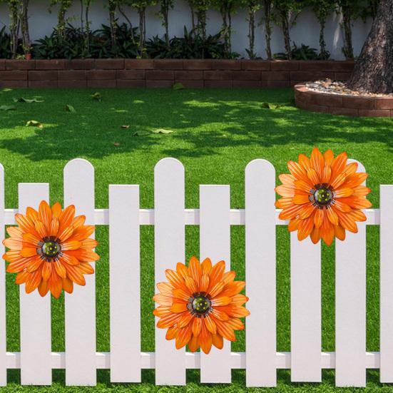 Home Beautification Stainless Beautiful 3D Effect Wall Fence Hanging Home Wall Decoration Home Wall Decoration