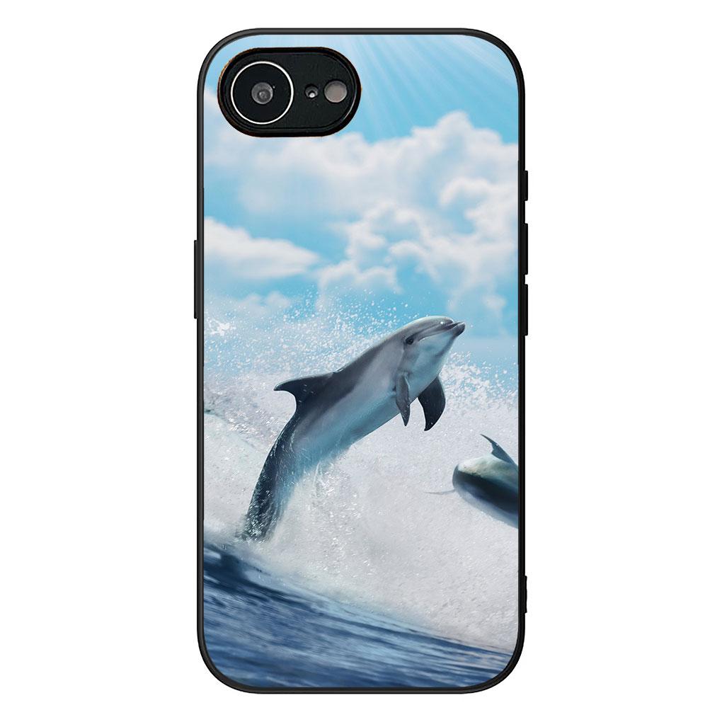 Soft Cover for Motorola Moto Edge 50 30 Fusion 40 NEO Ultra Pro E14 G20 E15 G35 G84 G13 G53 Coque Phone Case Dolphin Animal