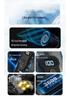 Portable Folding Multi-Speed Turbo Cooling Wind Cannon