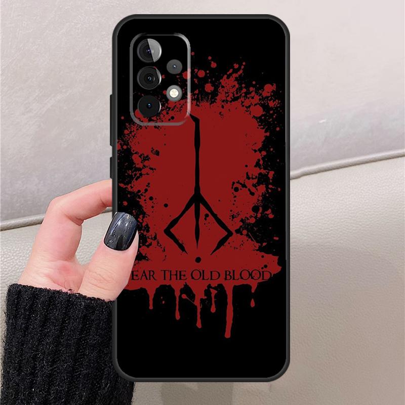 Чехол Bloodborne Runes для Samsung Galaxy A55 A35 A15 A32 A12 A22 A52 A06 A54 A34 A14 A56 A36 A26 A16 A13 A53