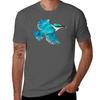 Sacred Kingfisher TShirt Modern Print Casual TShirt