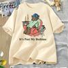 It's Past My Bedtime T Shirt Unisex Sleepy Bear Printed T-Shirt Trendy Funny Meme Tshirt Summer Cotton Short Sleeve Tees Clothing