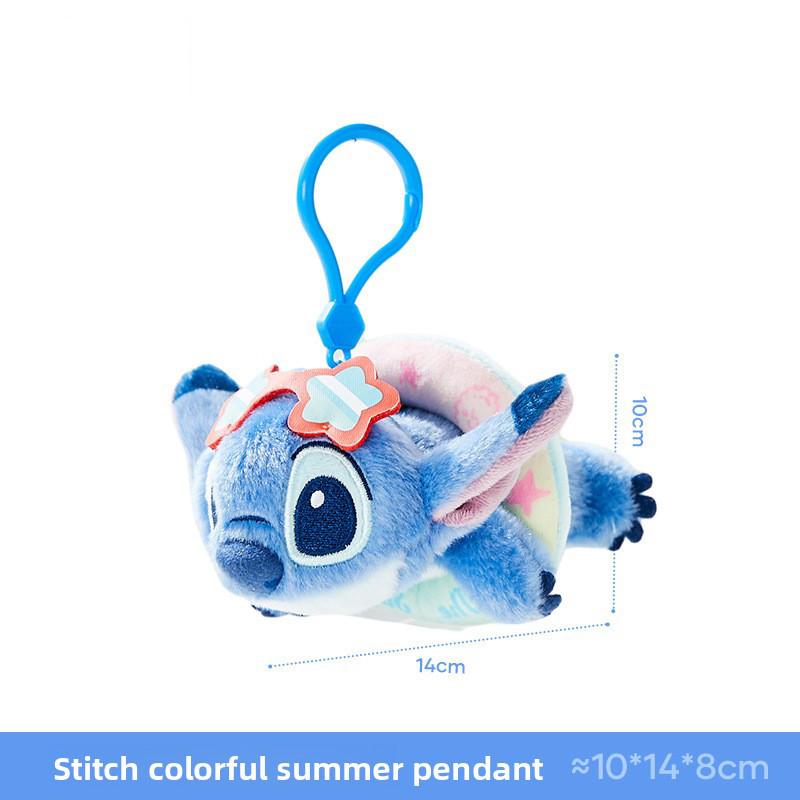 Плюшевый брелок Stitch с летним дизайном для детей и коллекционеров