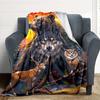 1pc Wildlife Nature Artwork Blanket Lightweight Flannel Blanket Throw Blanket For Sofa, Bed, Travel, Camping, Livingroom, Couch, Chair, And Bed yy2509