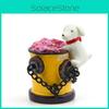 Small Dog Fire Hydrant Garden Decor With Resin Cartoon Style For Photography Props And Gift Ideas