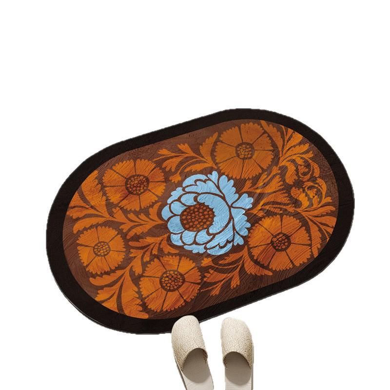 Ванная Туалет Впитывающий Коврик для Пола Коврик для Двери Ванной Грязеотталкивающий Быстросохнущий Противоскользящий Коврик