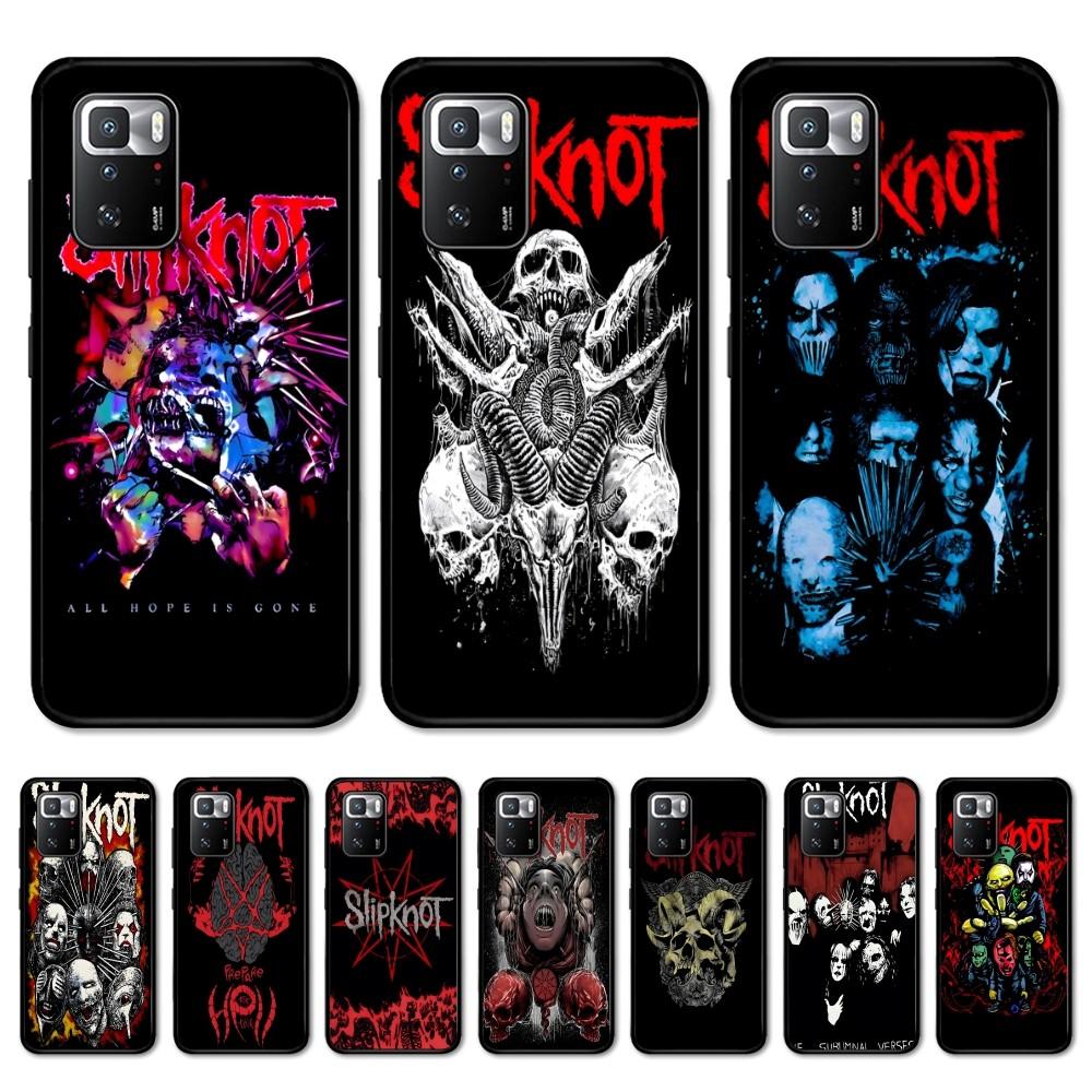 S-Slipknots-Rocks Phone Case For Redmi Note 4 X 5 A 6 7 8 T 9 9S 10 11 11S 11Epro Poco M3 Pro