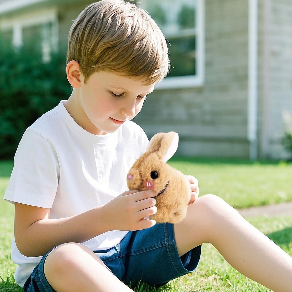 Робот-кролик Мой реалистичный робот-кролик Робот-кролик, как настоящий кролик Игрушечный кролик, ходит как настоящий кролик
