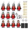 1622 Medieval Soldier Cartoon Figure Knight Regiment Doll Building Block Toy