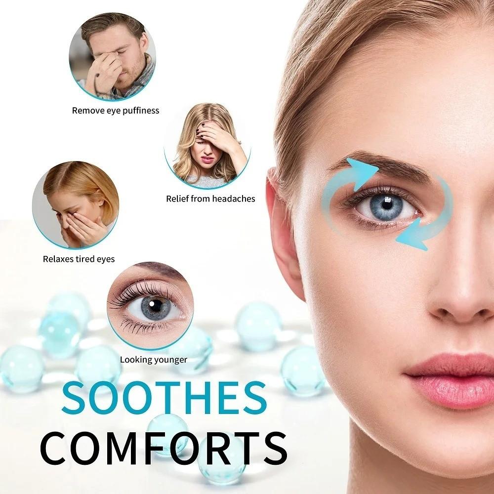 Soft Cooling Eye Mask Reusable Sleeping Eye Masks Dual Use Hot Cooling Eye Mask Puffy Eyes