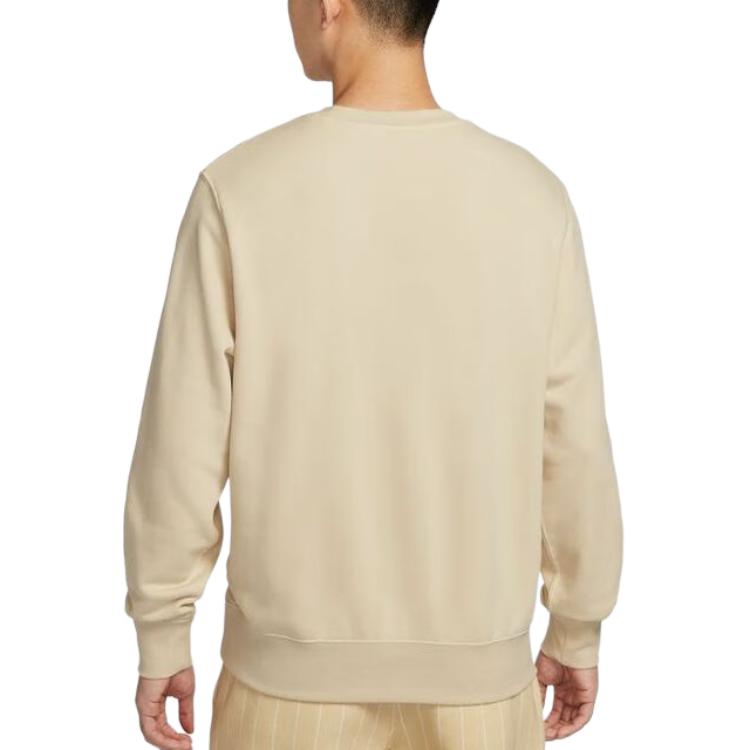 Nike Sweatshirts Men's Beige Crew Neck Moderate Other IB1496-229