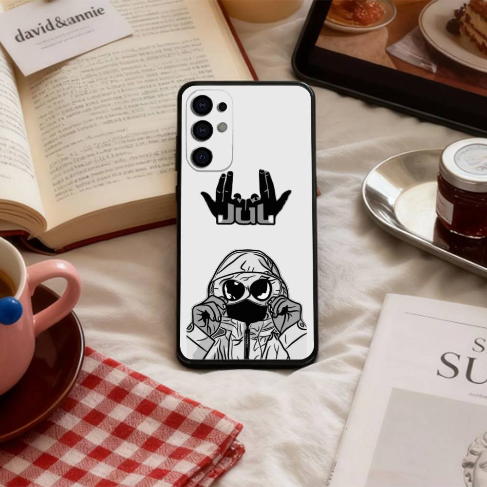 Городская Франция J-Jul Рэпер Чехол для телефона для Samsung S 25,24,23,22,30,21,10,9,Ultra,Plus,Lite,FE,4,5 G Мягкий черный чехол